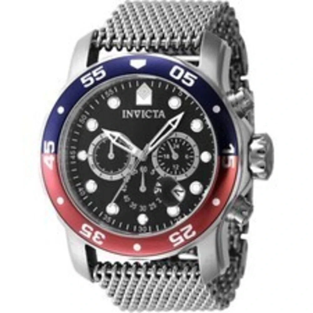 NWT Invicta 47630  Pro Diver | Chronograph | Black | Men's Watch